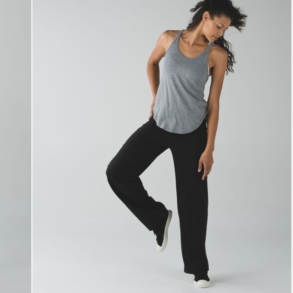 Lululemon Stillness Wide-leg Drawstring Hem Pant Black Sz 4 *RARE* - Picture 2 of 15